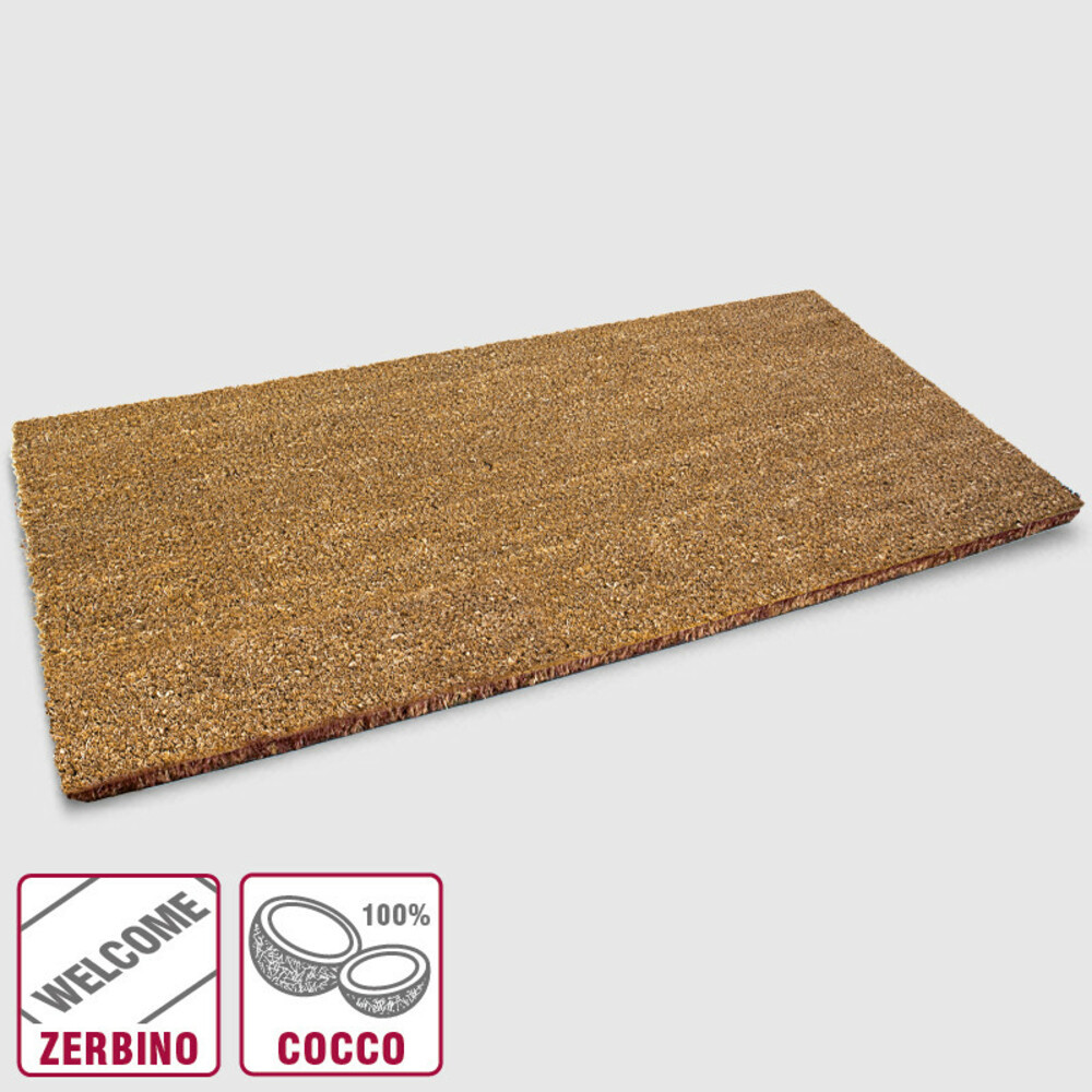 ZERBINO COCCO NATURAL 45X75 CM