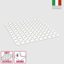 TAPPETO DOCCIA SAFE CM.53X53 BIANCO