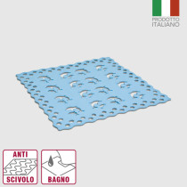 TAPPETO DOCCIA DELFINO 52X52CM